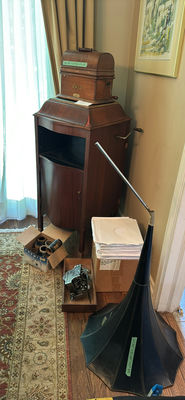 Antique Phonograph and Victrola - Image 1 of 18