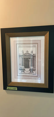 Uttermost 3 pieces of Framed French Architecture Art - Image 1 of 12