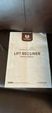 McCombo Lift Recliner Brown Faux Leather - thumbnail 3 of 10