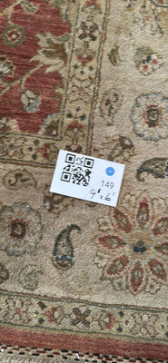 Red Oriental Rug 9'x6' - Image 1 of 5