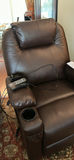 McCombo Lift Recliner Brown Faux Leather - thumbnail 6 of 10