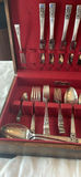 Coronation Pattern by Oneida Community Silverware in Chest - thumbnail 3 of 10