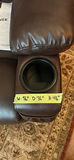 McCombo Lift Recliner Brown Faux Leather - thumbnail 2 of 10