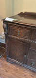VIntage Jacobean style solid wood sideboard Buffet - thumbnail 11 of 12