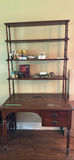Vintage Desk with Shelving - thumbnail 1 of 10