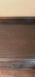 VIntage Jacobean style solid wood sideboard Buffet - thumbnail 6 of 12