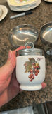 Royal Worcester Egg Coddler and metal dessert cups - thumbnail 2 of 7
