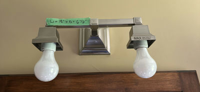 Bathroom Light Fixture - Image 1 of 5