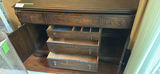 VIntage Jacobean style solid wood sideboard Buffet - thumbnail 12 of 12