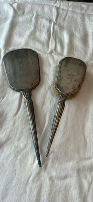 Birks Sterling Brush and Mirror Set - Image 1 of 9