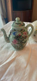 2 Vintage/Antique Teapots and one bottle with lid - thumbnail 2 of 17