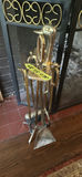 Fireplace Screen and Brass Tools - thumbnail 2 of 9