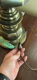 Brass Vintage Lamp Set - thumbnail 5 of 12