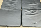 Four black folding gym mats - thumbnail 3 of 3