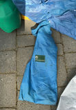 Camping Tent Setup with Poles and Gear - thumbnail 3 of 9