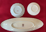 Assorted porcelain dinnerware with floral and blue-and-white patterns - thumbnail 9 of 13