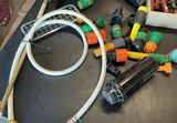 Assorted garden irrigation hoses, fittings, and timer - thumbnail 11 of 12