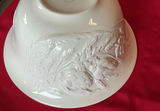 White Ceramic Large Bowl, Chinese Figurine - thumbnail 4 of 8
