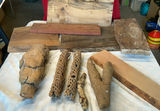 Collection Of Hard And Drift Wood For Art Projects - thumbnail 1 of 4