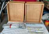 Nice Oak Drawers, Drawer Glide Hardware - thumbnail 1 of 9