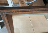 Vintage Wood Frame Wall Mirror - thumbnail 2 of 4