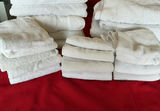 Big Lot Of White Towels - thumbnail 3 of 4