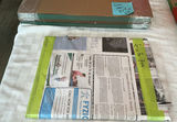 Stack of Glass Panels with Protective Edging - thumbnail 1 of 3