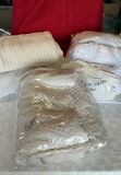 Two Queen Size White Sheets Sets, Two Blankets - thumbnail 1 of 4