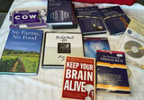 Assorted Books and Media Collection to make you SMARTER! - thumbnail 1 of 7