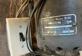 Vintage Bendix washer motor and belt-driven pulley system - thumbnail 2 of 4