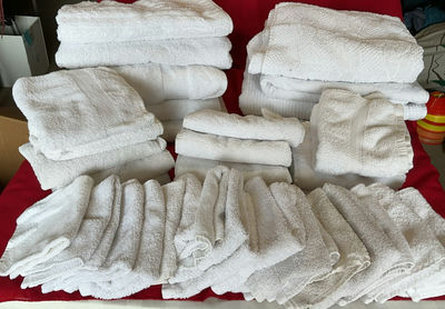 Big Lot Of White Towels - Image 1 of 4