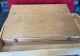 Set of Wooden Boxes and Felt-Lined Display Case - thumbnail 4 of 6