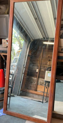 Huge Wood framed Wall Mirror - Image 1 of 4