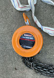 1-Ton chain hoist with lifting strap and hooks - thumbnail 2 of 3