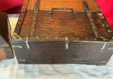 Antique Wood Money Lenders Chests - thumbnail 4 of 9