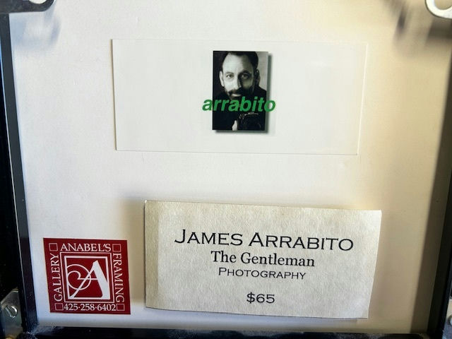 Framed signed photograph by James Arrabito - image 4 of 4