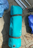 Camping Tent Setup with Poles and Gear - thumbnail 6 of 9