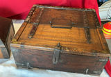 Antique Wood Money Lenders Chests - thumbnail 2 of 9