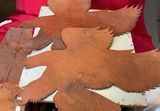 Vintage Leather working tools with copper bird silhouettes - thumbnail 2 of 6