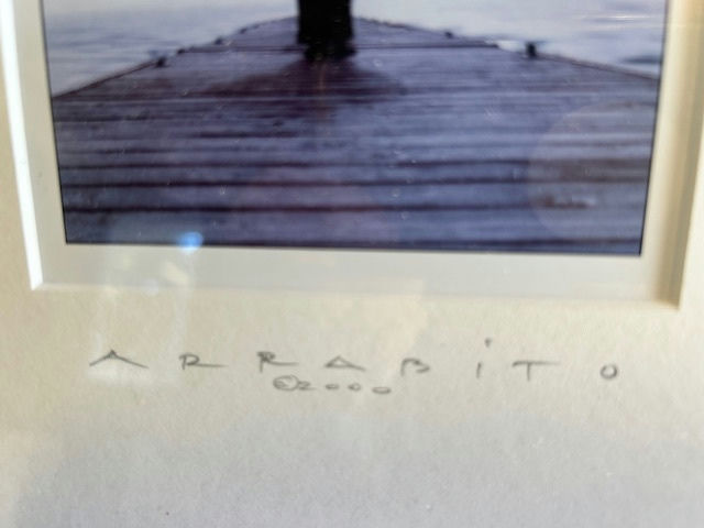 Framed signed photograph by James Arrabito - image 2 of 4