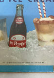Vintage Metal Dr. Pepper Thermometer And Print Advertisement - thumbnail 6 of 8