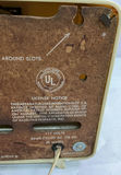 Vintage Bulova Clock Radio And an Underwriters Portable Desk Lamp - thumbnail 6 of 10