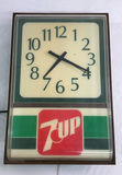 Vintage 7-up And Dr. Pepper Clocks - thumbnail 2 of 7