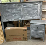 Full Bedframe And Two NIghtstands. - thumbnail 1 of 8