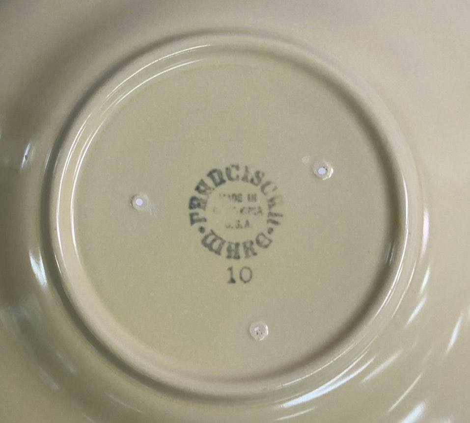 Pale Yellow Franciscan Coronado dishes - image 7 of 15