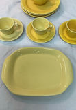 Yellow Bauer Pottery Dinnerware Set - thumbnail 2 of 15
