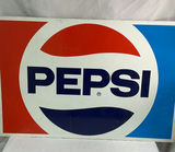 Vintage Pepsi Metal Sign - thumbnail 1 of 5