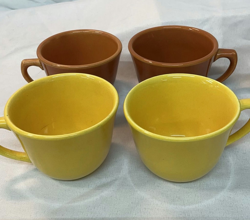 Bauer Ceramics mustards and browns. - image 5 of 12
