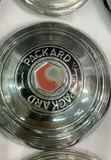 Vintage chrome car hubcaps and grille pieces - thumbnail 5 of 8