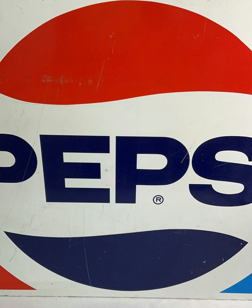 Vintage Pepsi Metal Sign - image 3 of 5